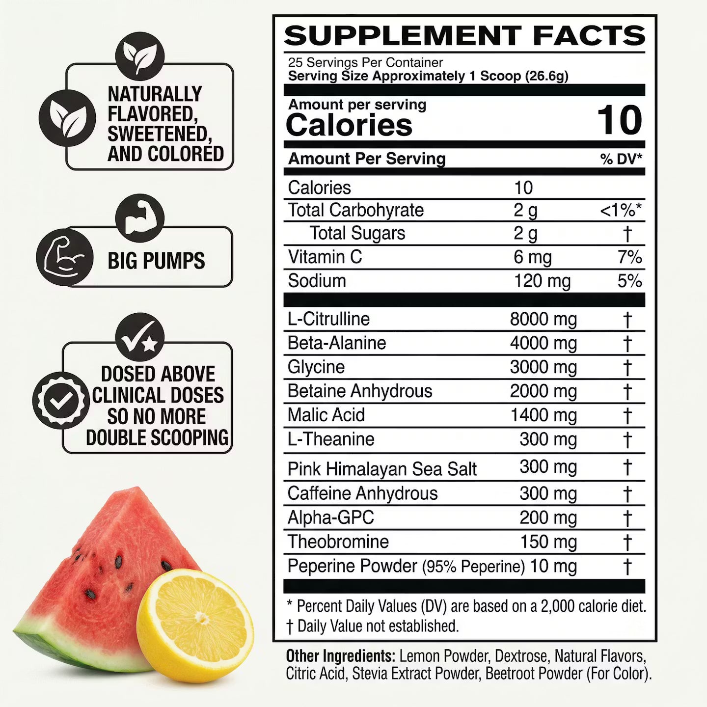 High Performance Pre Workout